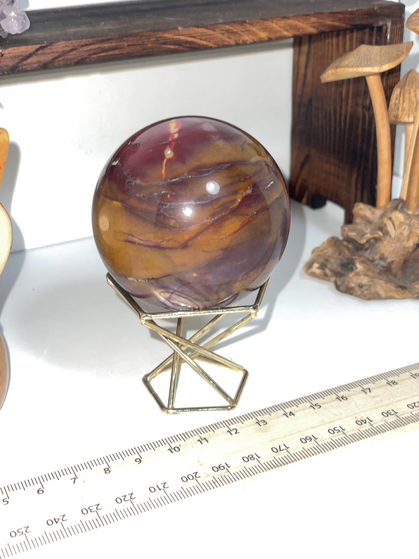 Mookaite sphere