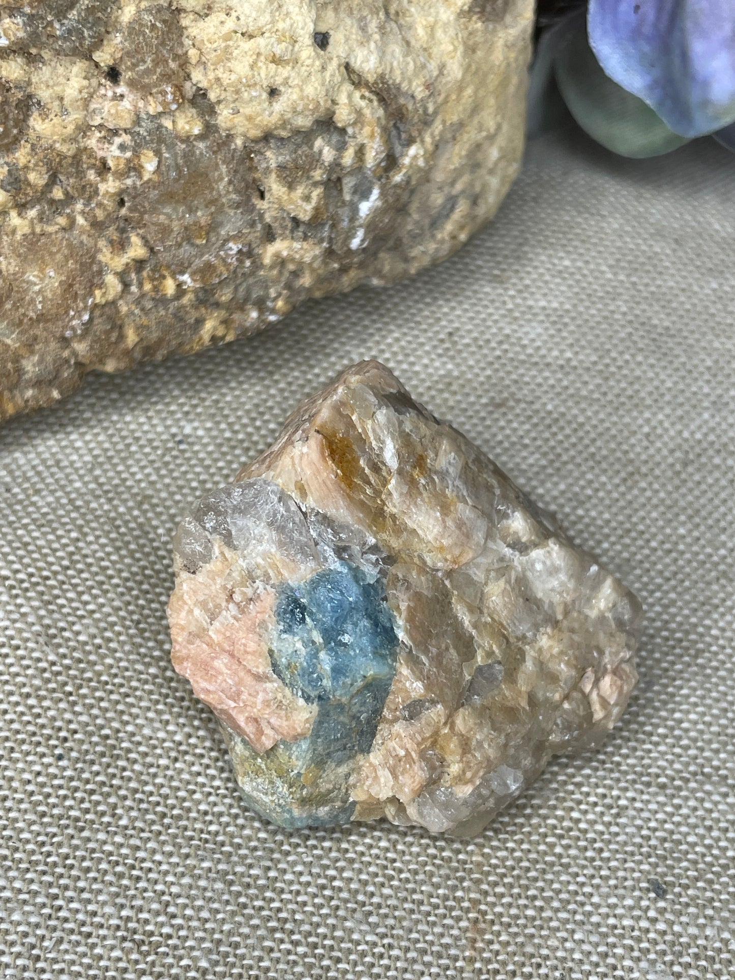Aquamarine in matrix