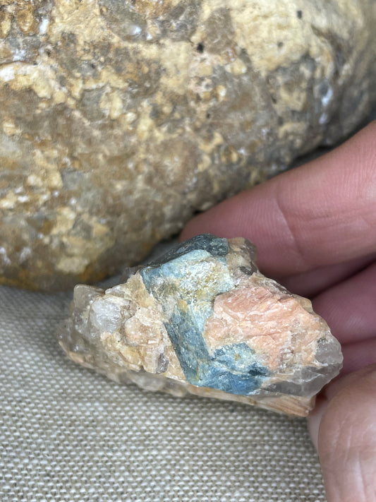 Aquamarine in matrix