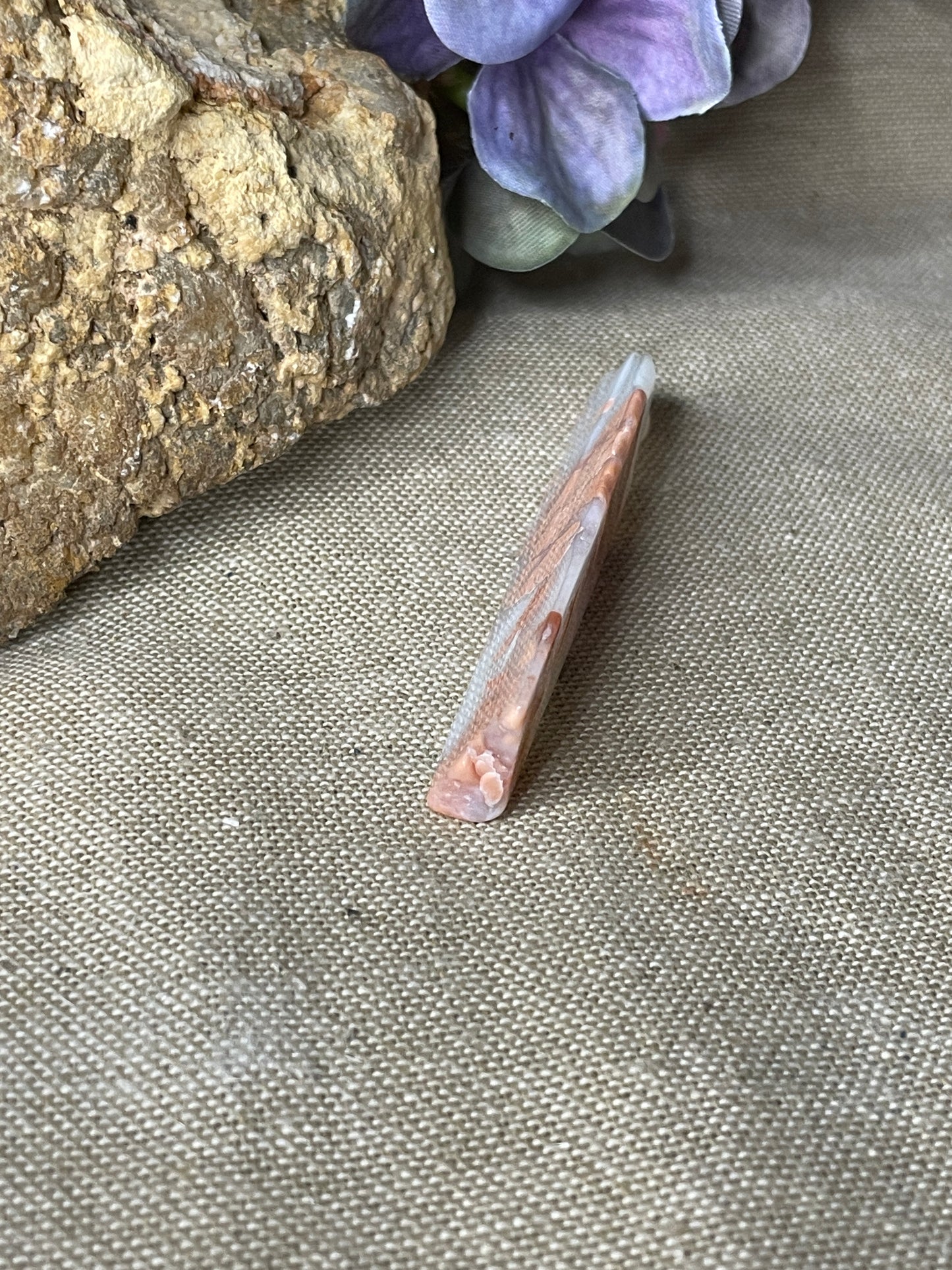 Small pink agate Freeform