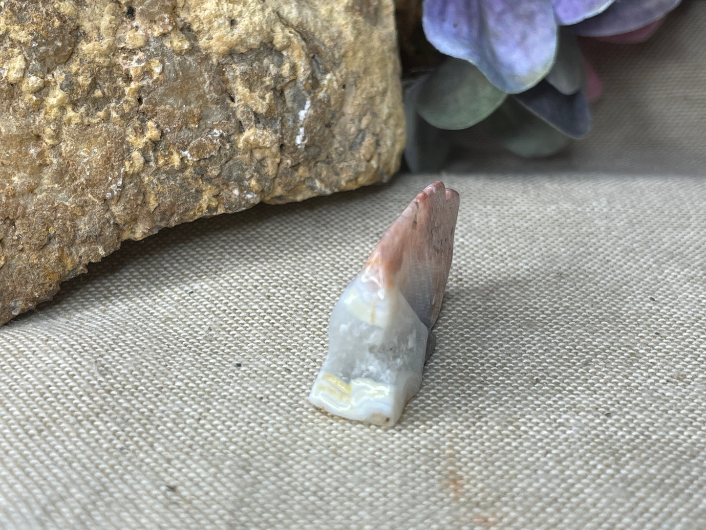 Small pink agate Freeform