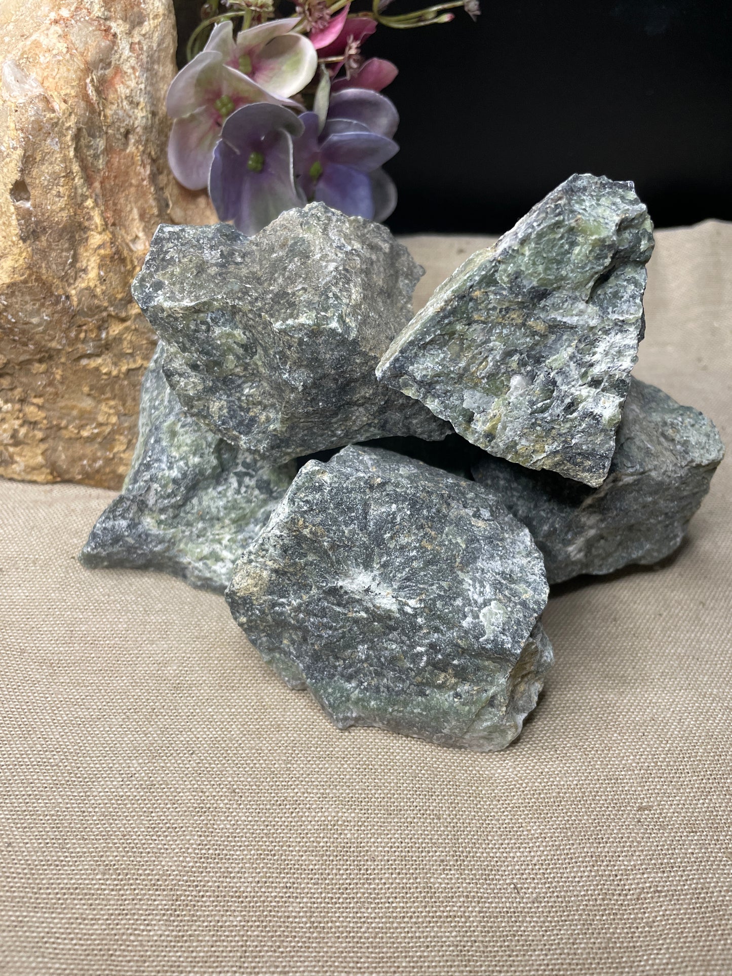 Rough Nephrite (real jade)