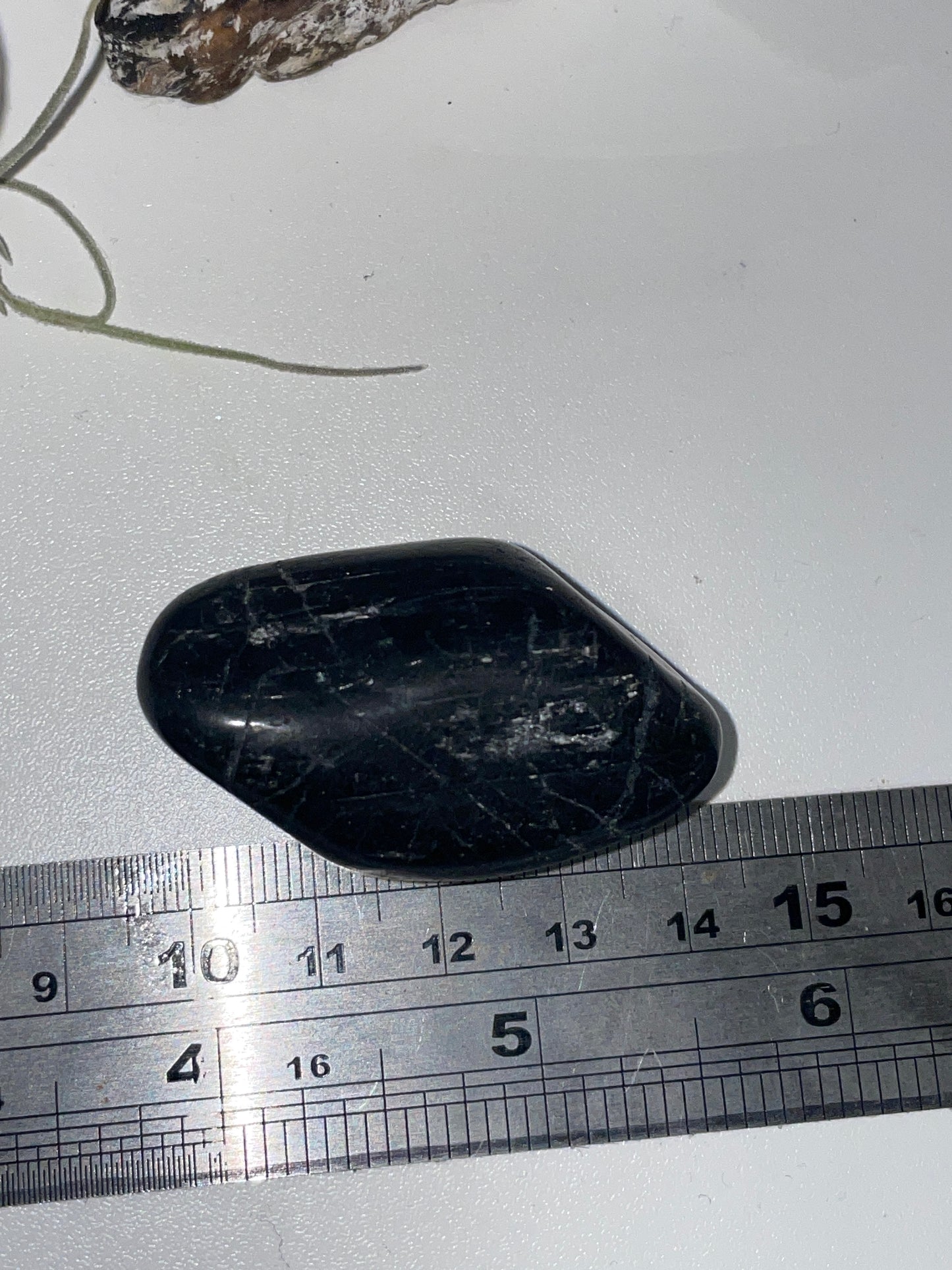 Large tourmaline tumble stone
