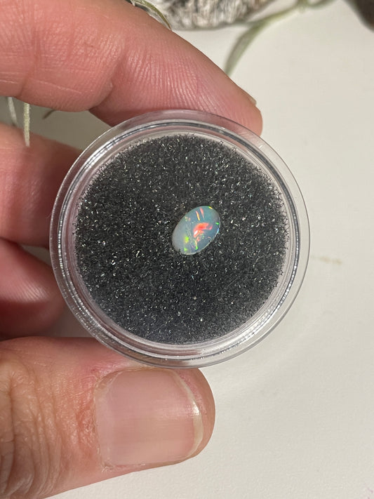 Ethiopian opal in case