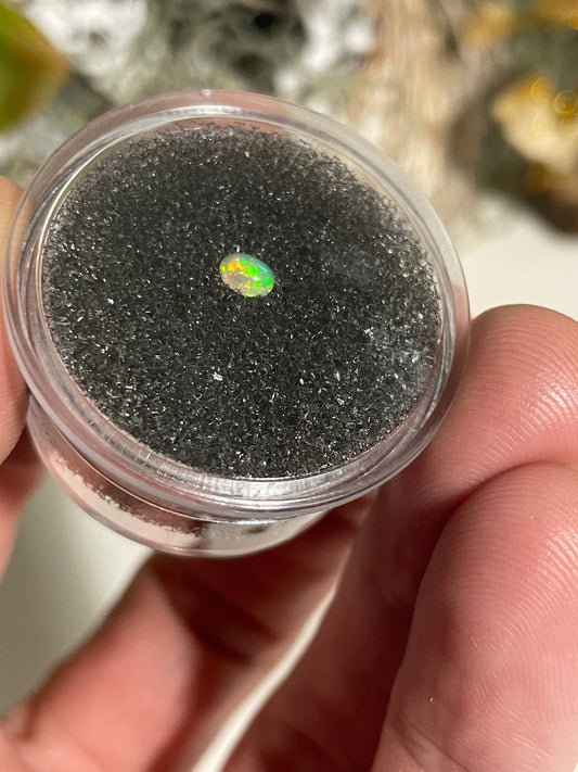 Ethiopian opal in case