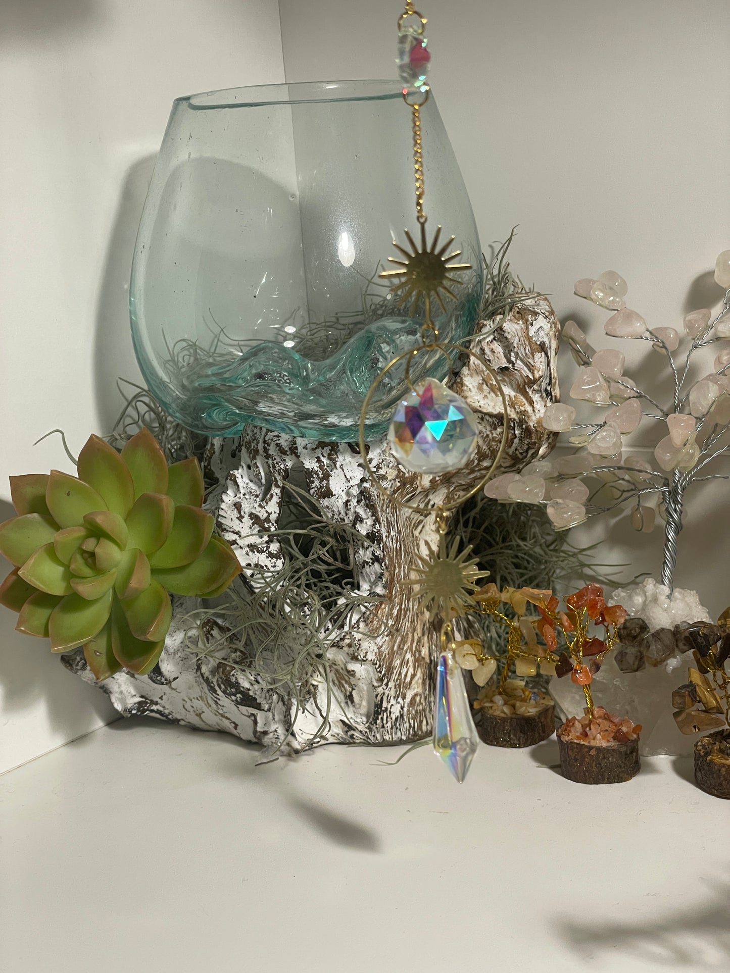 Acrylic bead suncatcher