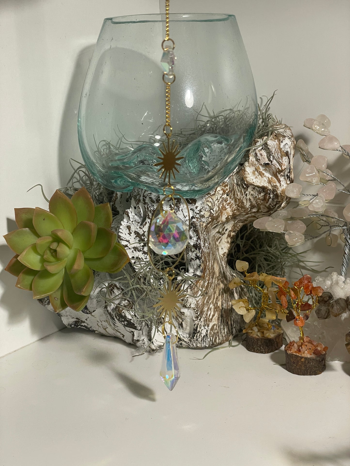 Acrylic bead suncatcher