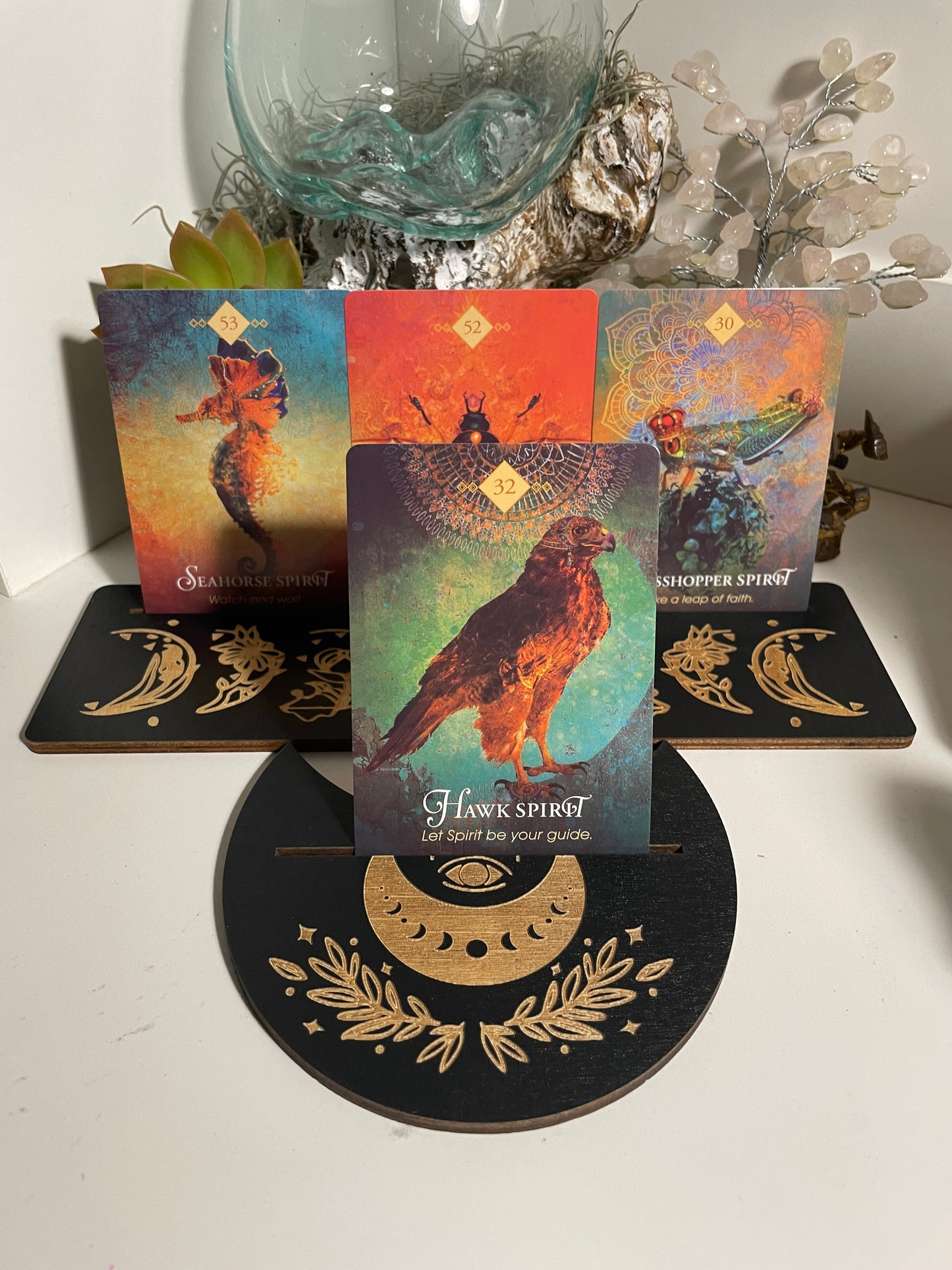 Tarot card stand