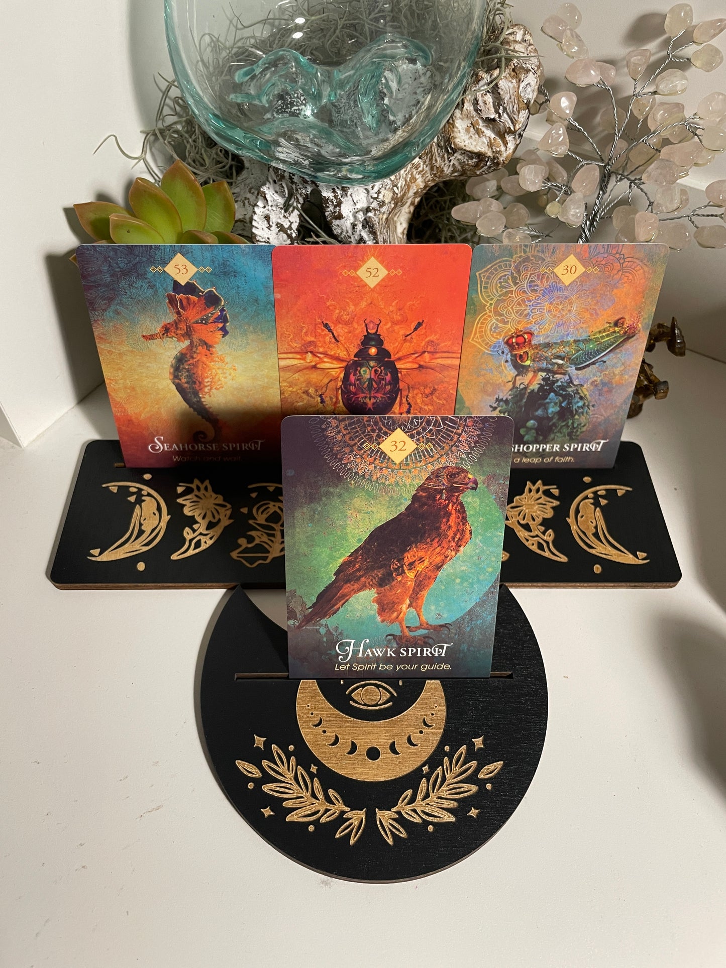 Tarot card stand