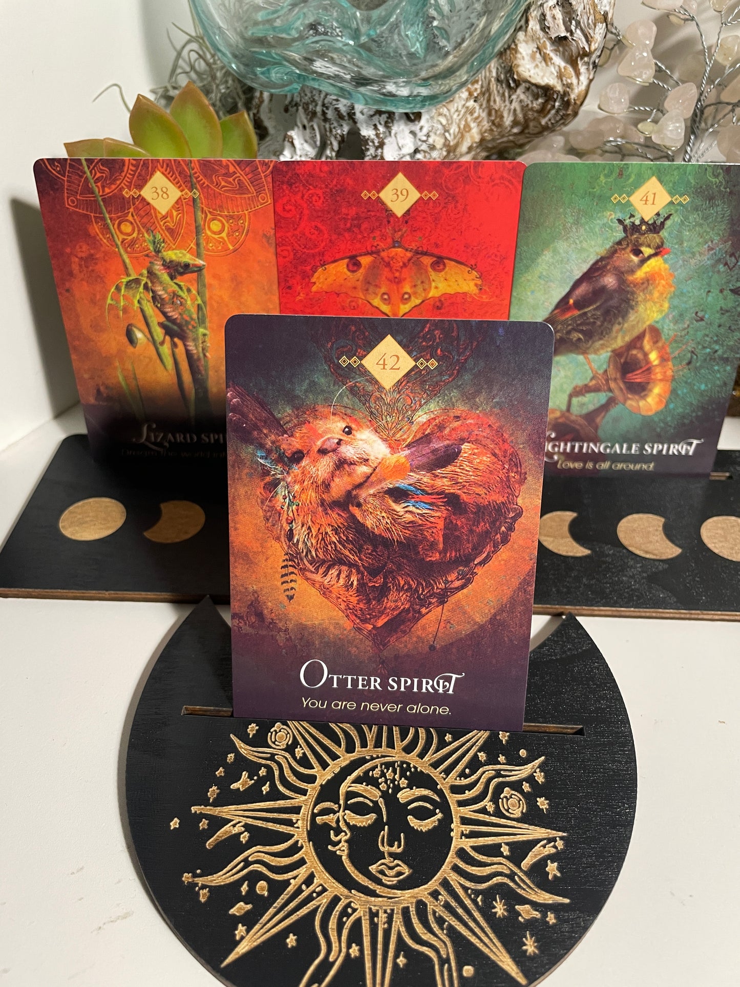 Tarot card stand