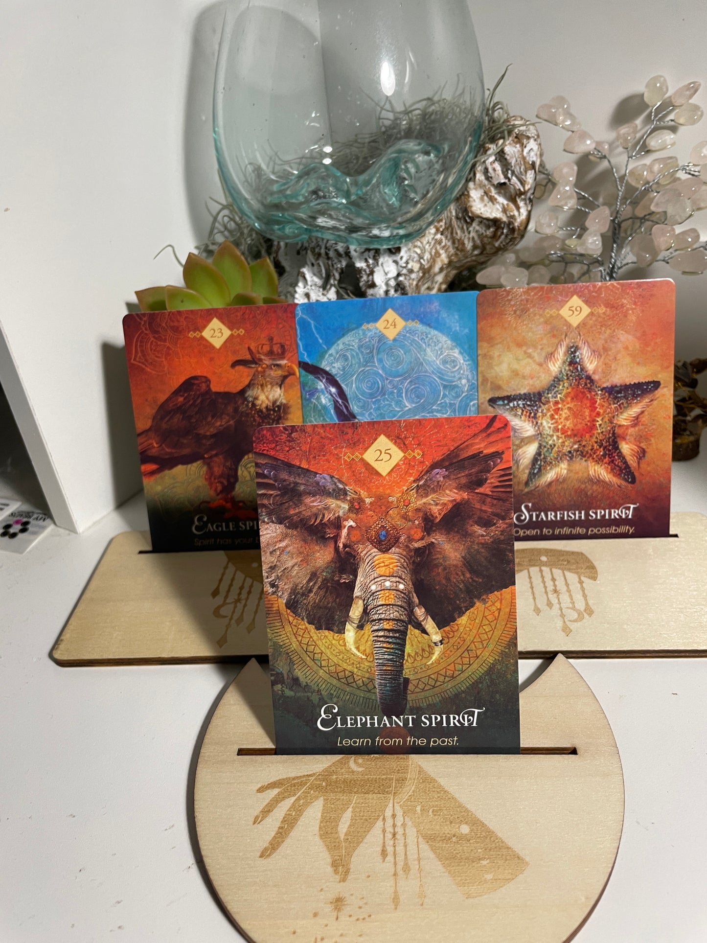 Tarot card stand