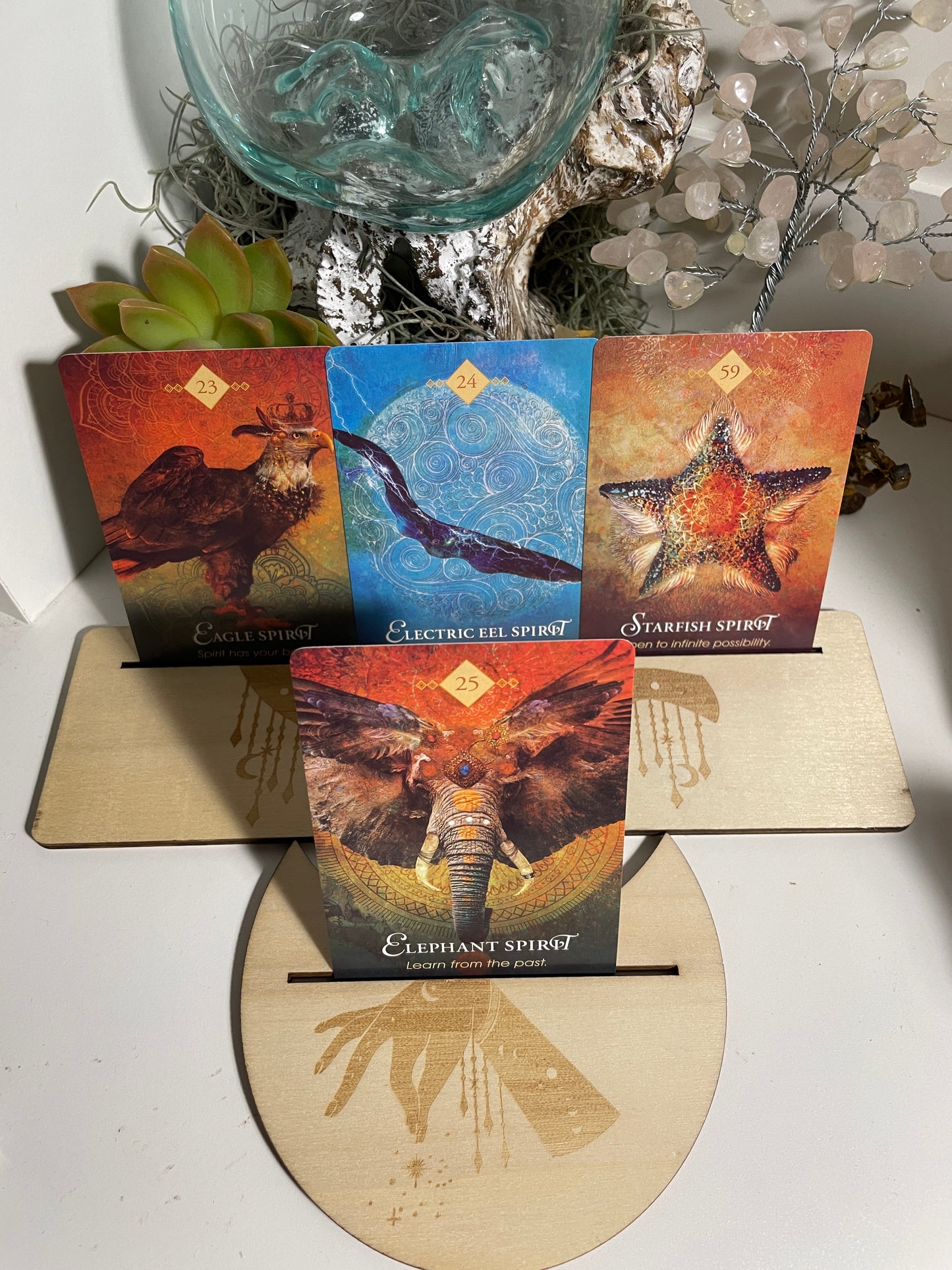 Tarot card stand
