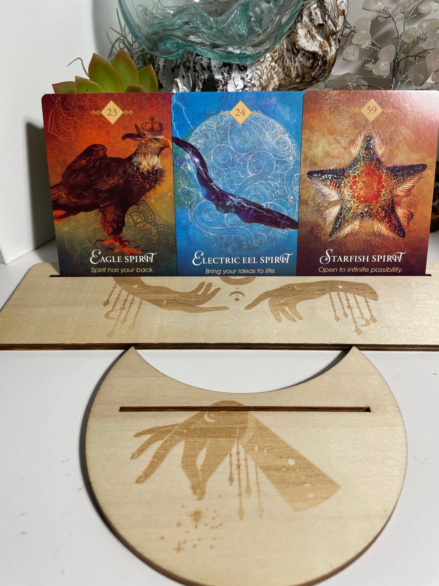 Tarot card stand