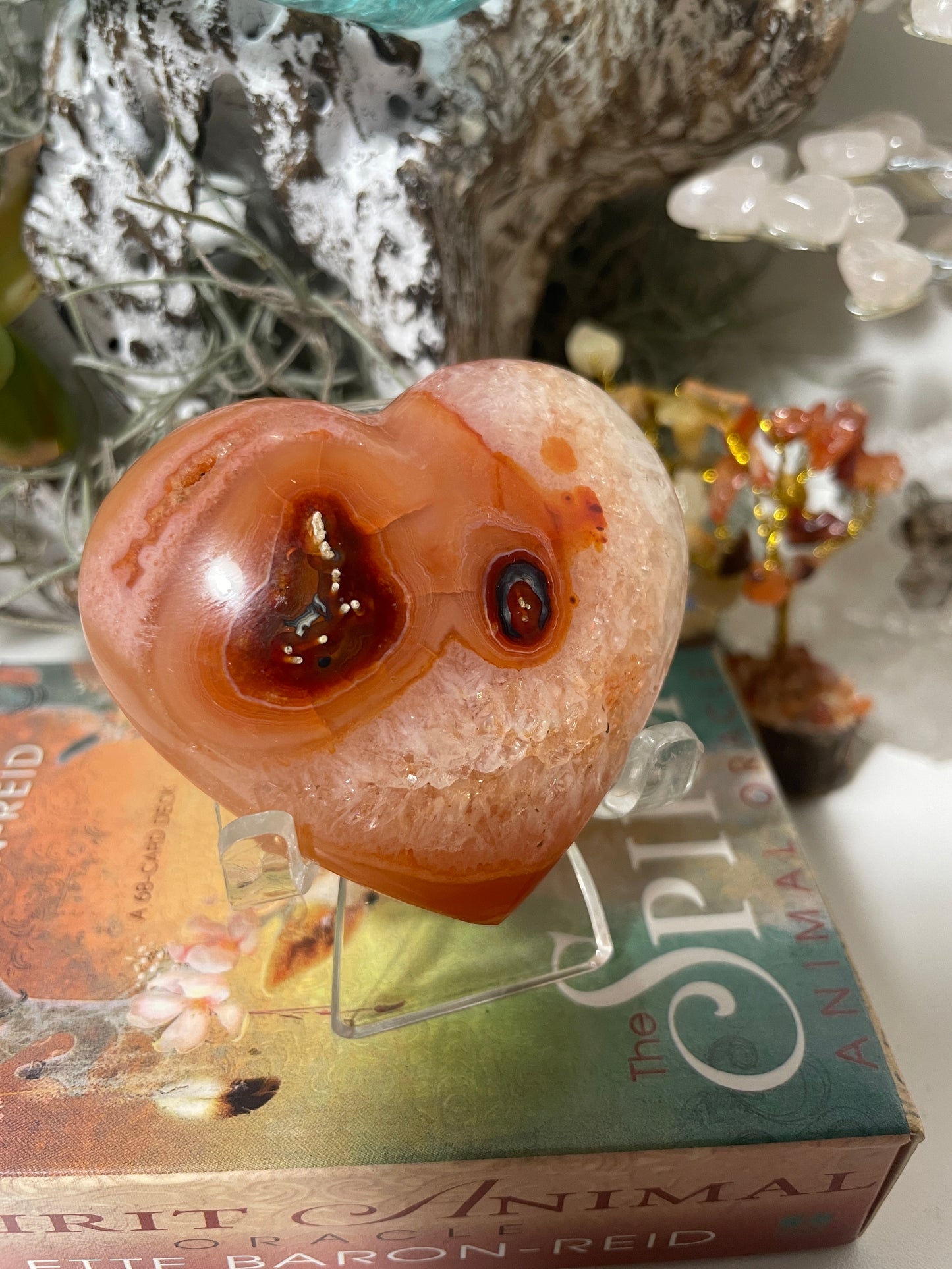 Carnelian heart