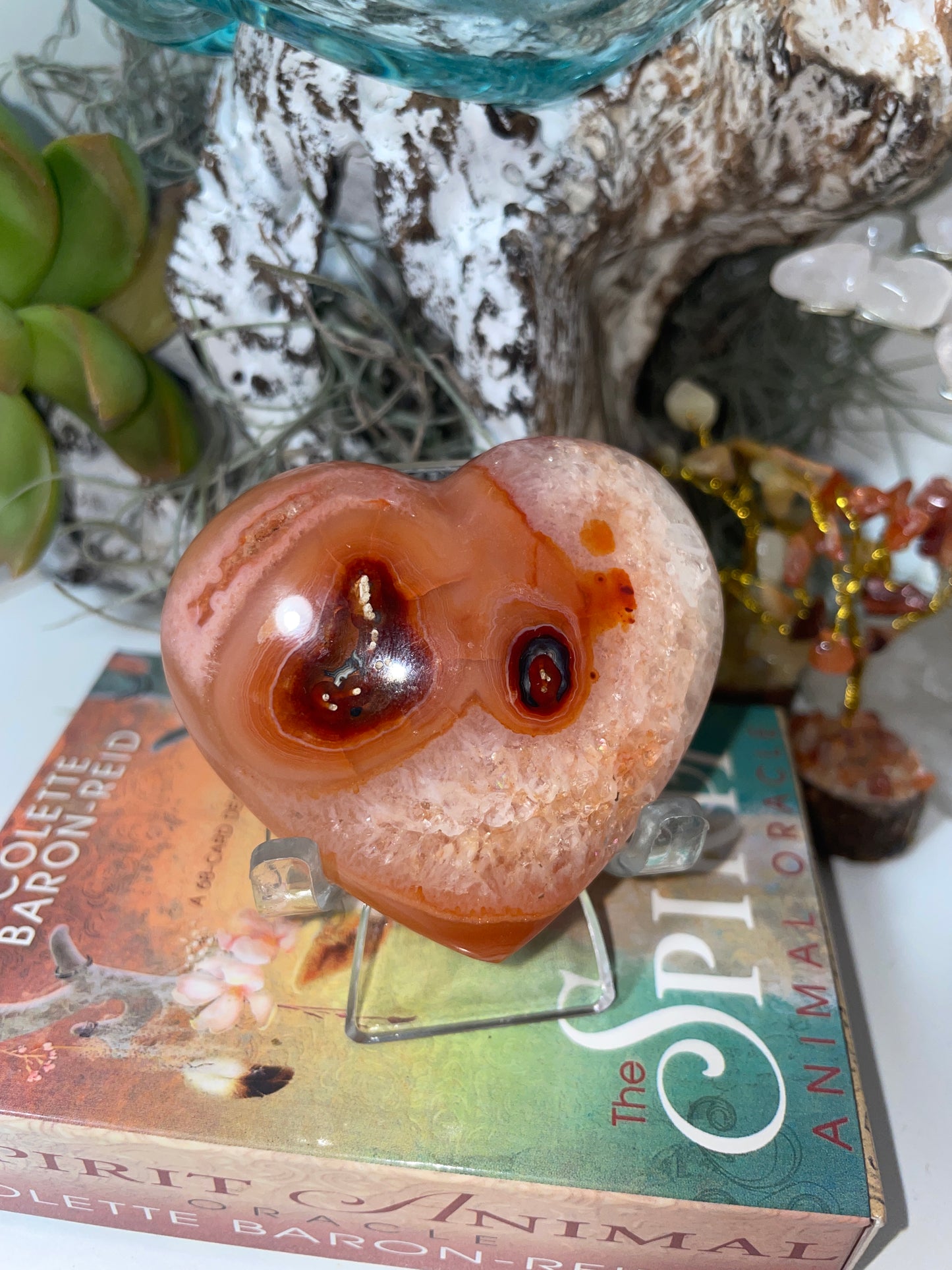 Carnelian heart