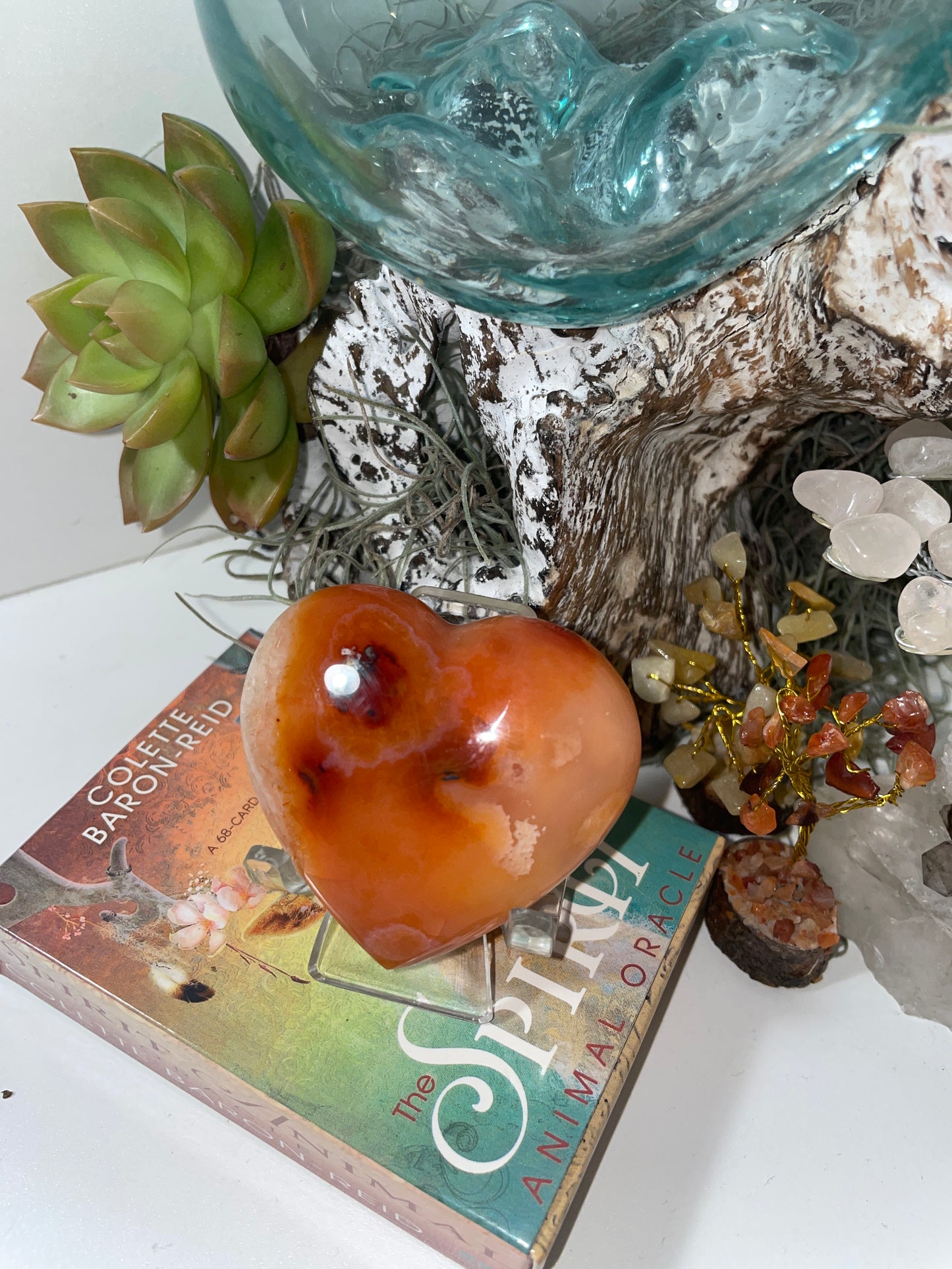 Carnelian heart