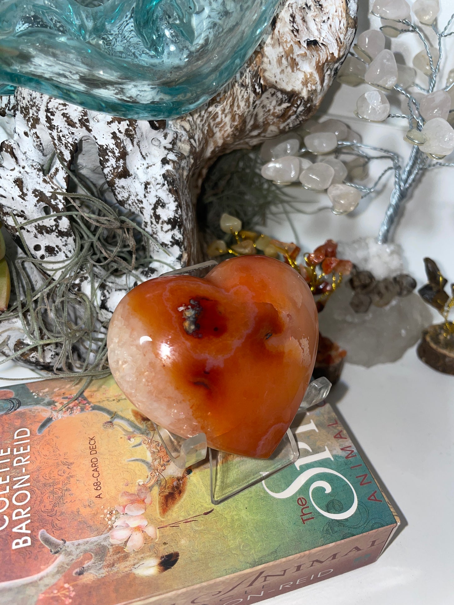 Carnelian heart