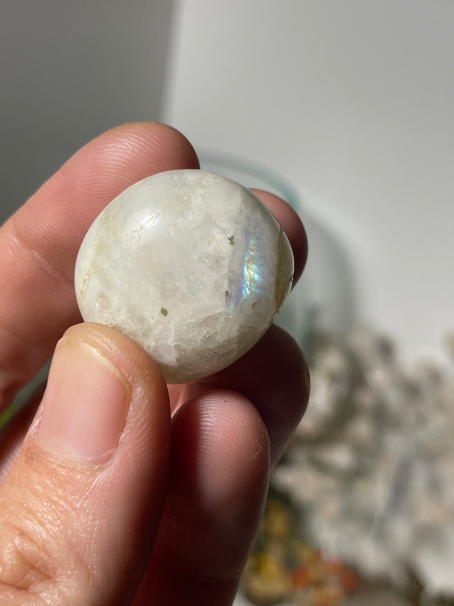 Moonstone tumbles