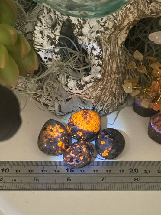 Yooperlite tumble stones