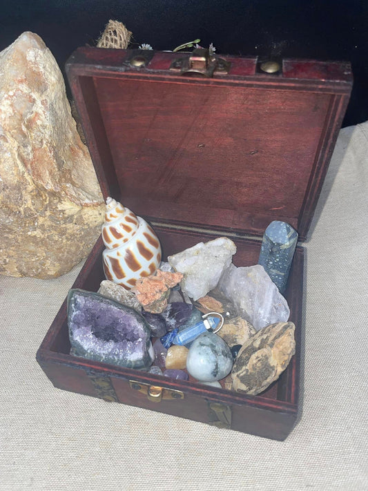 Crystal hive's treasure box
